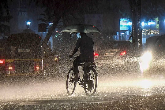 In Photos: Heavy Rain Cripples Mumbai, Weather Alerts Issued