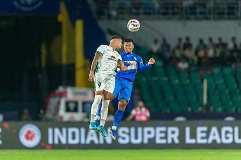 A glimpse from Chennaiyin FC Vs Mohammedan Sporting ISL 2024-25 match.