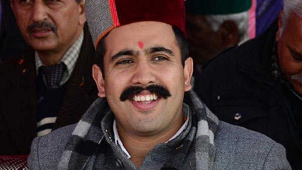 Congress leader Vikramaditya Singh 