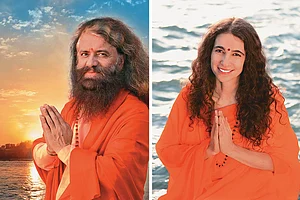 Swami Chidanand Saraswati & Sadhvi Bhagawati Saraswati