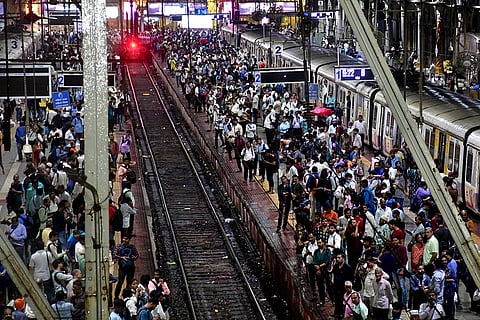 Rains in Mumbai: Local train services hit