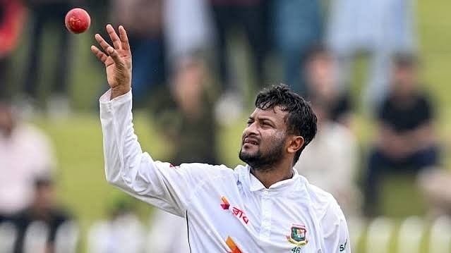 Bangladesh all rounder-Shakib Al Hasan. - Photo: X | Akshay Tadvi