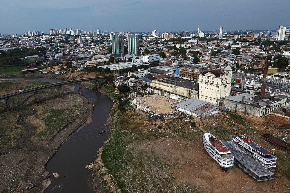 | Photo: AP/Edmar Barros : Brazil Climate Amazon Drought
