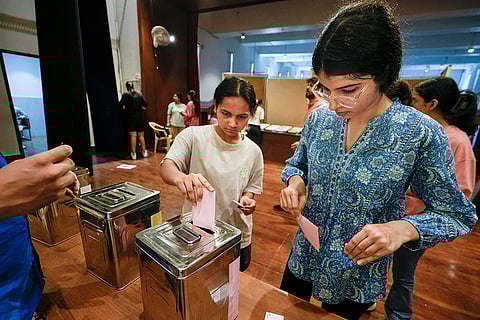 Delhi University Students' Union (DUSU) polls 2024