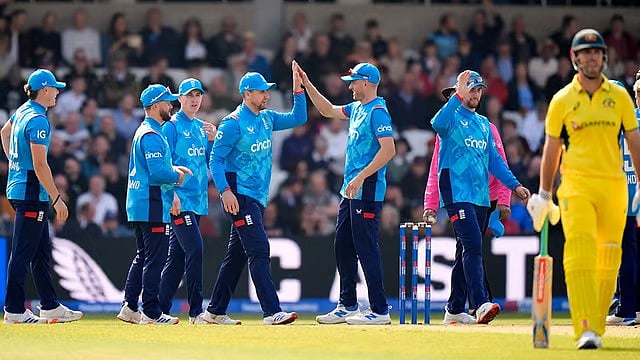 AP : England beat Australia by 46 runs (DLS method) in the third ODI at Chester-le-Street.
