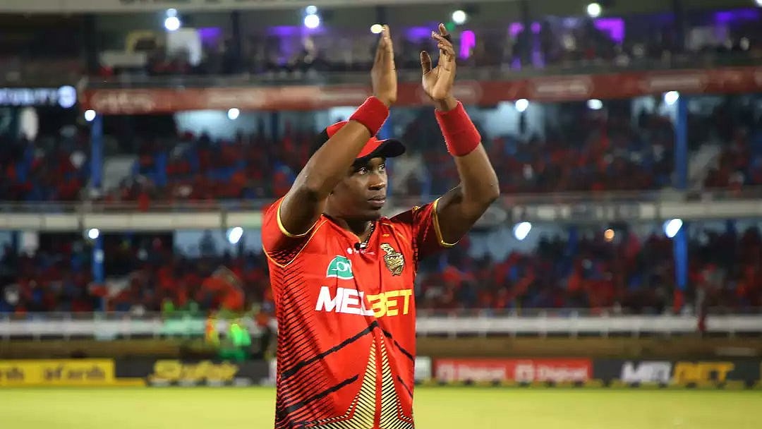 Photo: X | KnightRidersXtra : Dwayne Bravo announced his retirement from all forms of cricket.