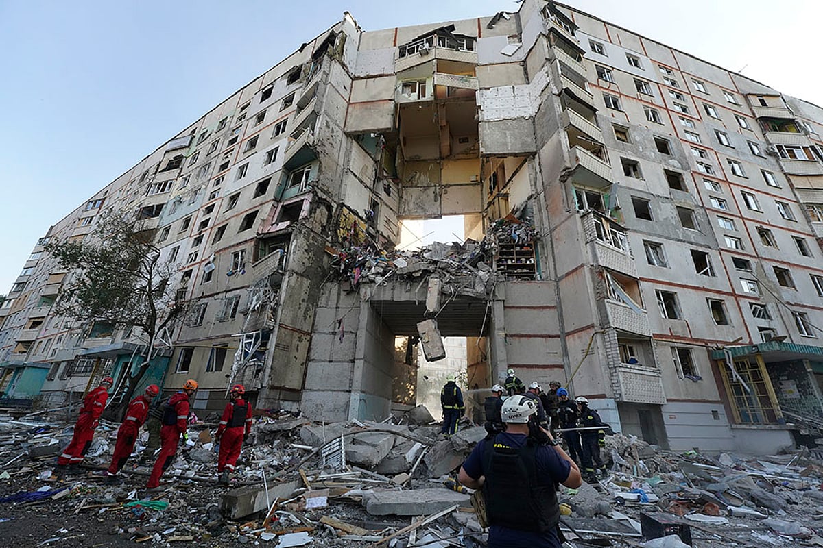 Russia Ukraine Russian attack in Kharkiv_1