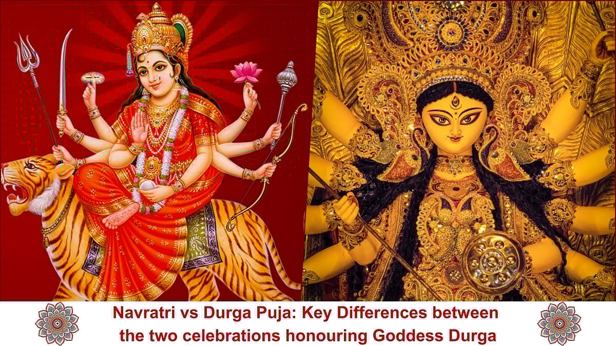 Navratri vs Durga Puja: Key Differences between the two celebrations honouring Goddess Durga - null