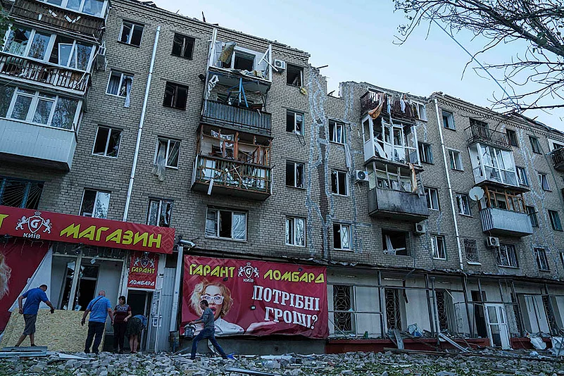 Russia Ukraine Russian attack in Donetsk region_5