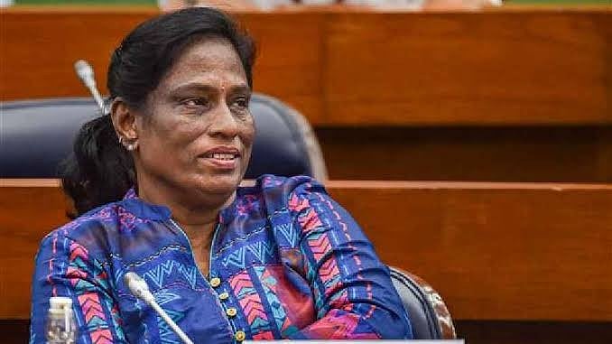 File : Indian Olympic Association (IOA) President PT Usha.