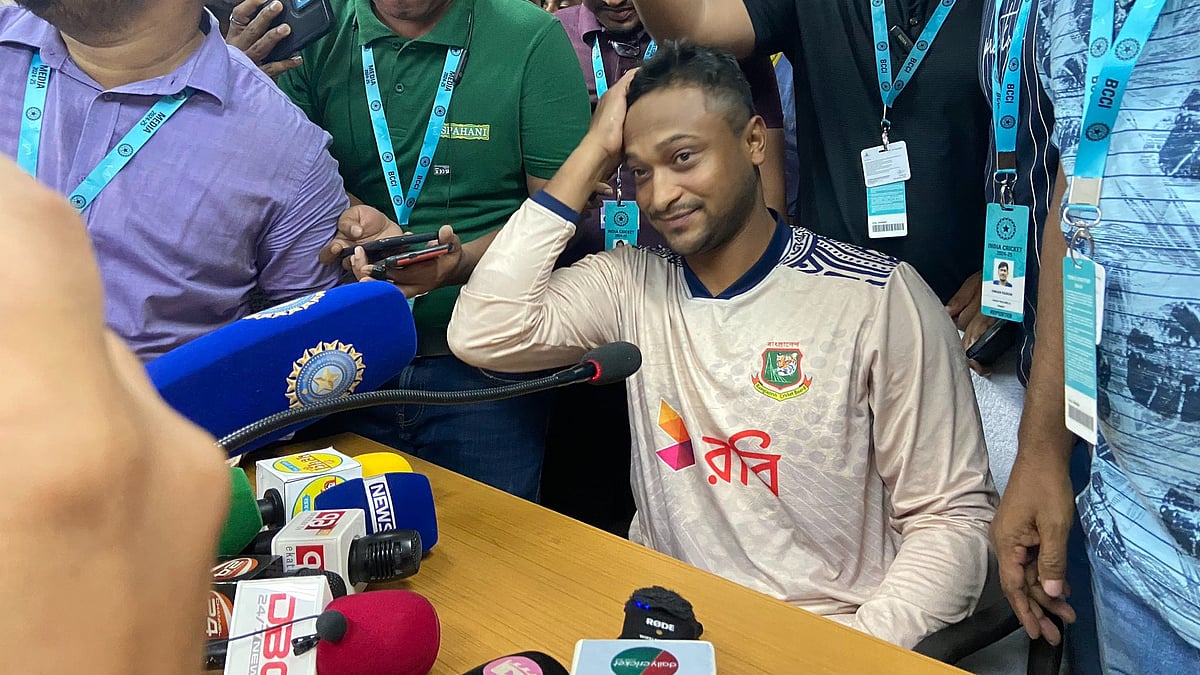 Photo: X | Abdullah Neaz : Bangladesh cricketer Shakib Al Hasan.