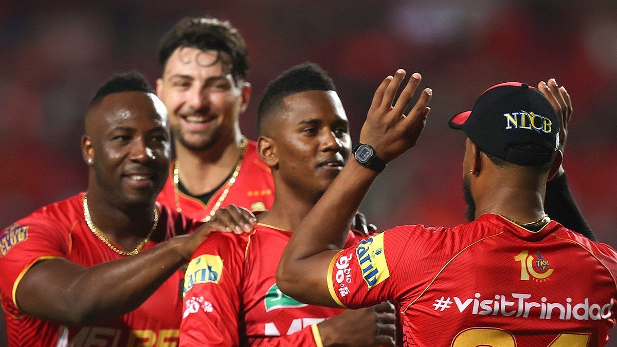 X | Trinbago Knight Riders  : Trinbago Knight Riders team. 
