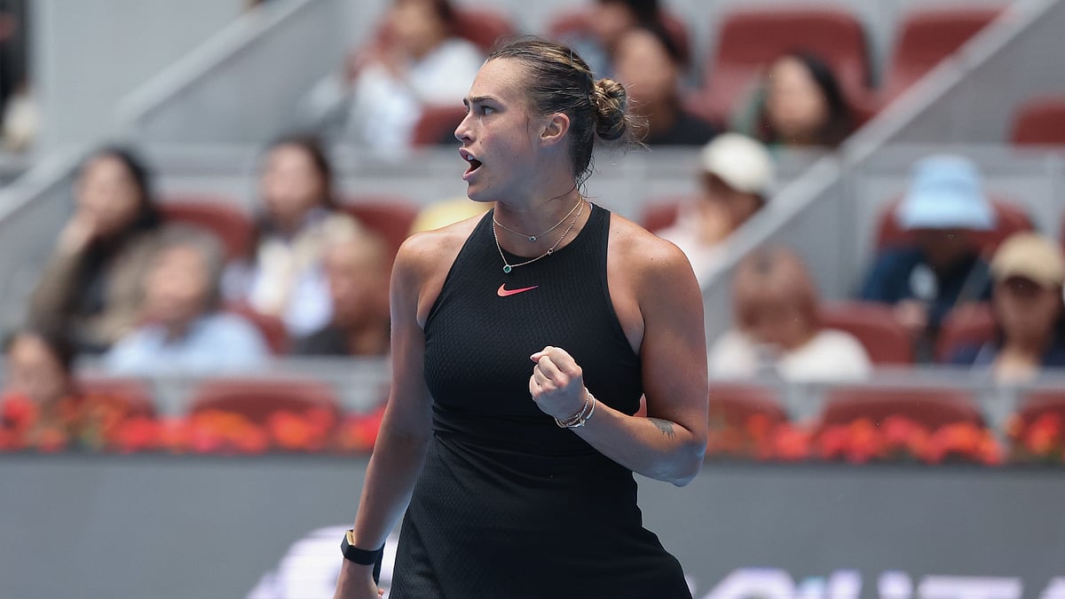 Aryna Sabalenka cruised into the next round of the China Open with a straight sets victory