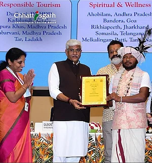 The awards were presented by Union Minister for Tourism, Gajendra Singh Shekhawat, during a World Tourism Day