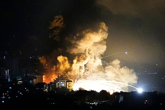 Tensions Rise: Israeli Airstrikes Fuel Hezbollah Confrontation | In Pics