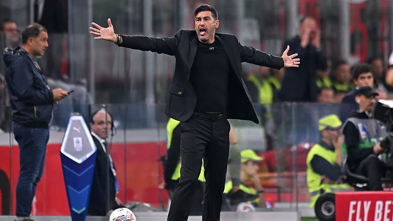 Paulo Fonseca, AC Milan Vs Lecce, Serie A