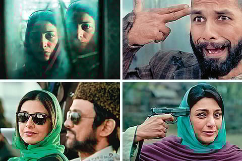 Screengrabs from Haider