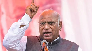 File photo : Congress leader Mallikarjun Kharge experienced a health scare during a rally.