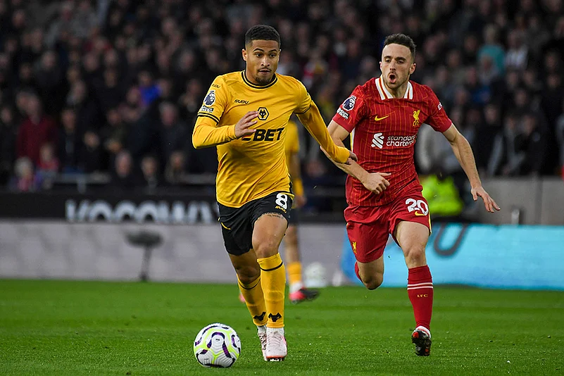 Britain Soccer Premeir League Wolverhampton Wanderers and Liverpool Photo gallery_3