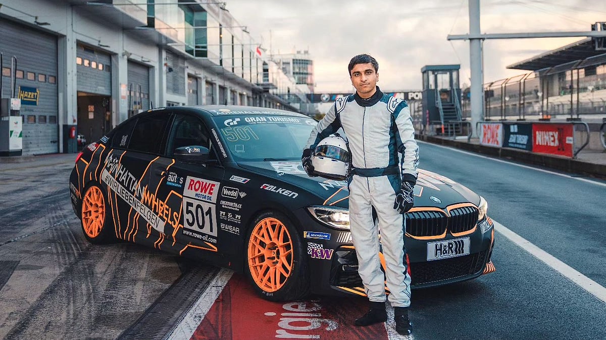 Indian motorsports driver Akshay Gupta.  - Instagram | Akshay Gupta 