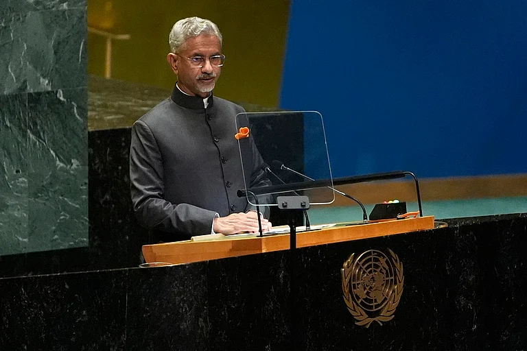 External Affairs Minister S Jaishankar At 79h UNGA - | Photo: Pamela Smith for AP