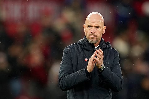 EPL 2024-25 Man United Vs Tottenham: Manchester United's head coach Erik ten Hag applaud supporters
