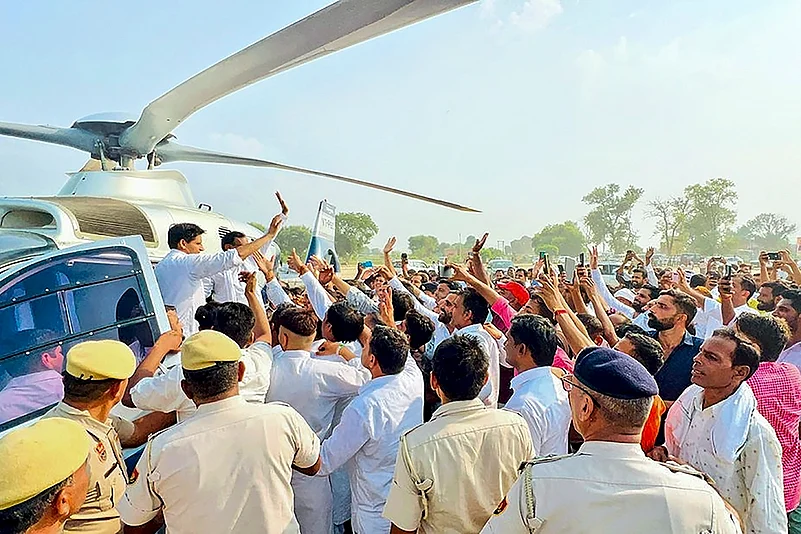 Haryana polls: Deepender Singh Hooda campaigns in Hisar