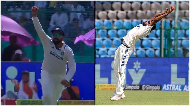 Rohit Sharma Vs Mohammed Siraj: Watch Whose Catch Was Better As Both Fly To Dismiss Bangladesh Batters