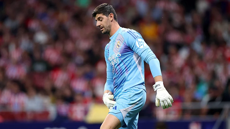 Real Madrid Thibaut Courtois Atletico Madrid
