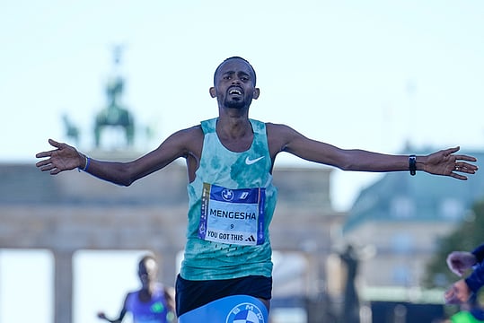 Berlin Marathon: Ethiopians Mengesha, Ketema Win Men's, Women's Races - In Pics