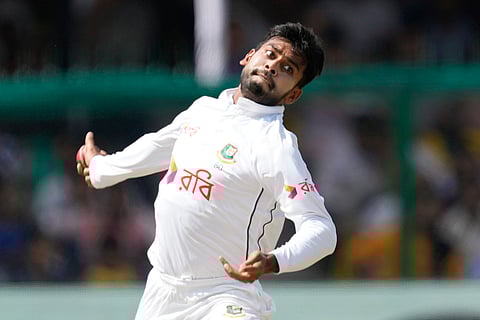India vs Bangladesh 2nd Test Day 4: Bangladesh's Mehidy Hasan Miraz bowls a delivery