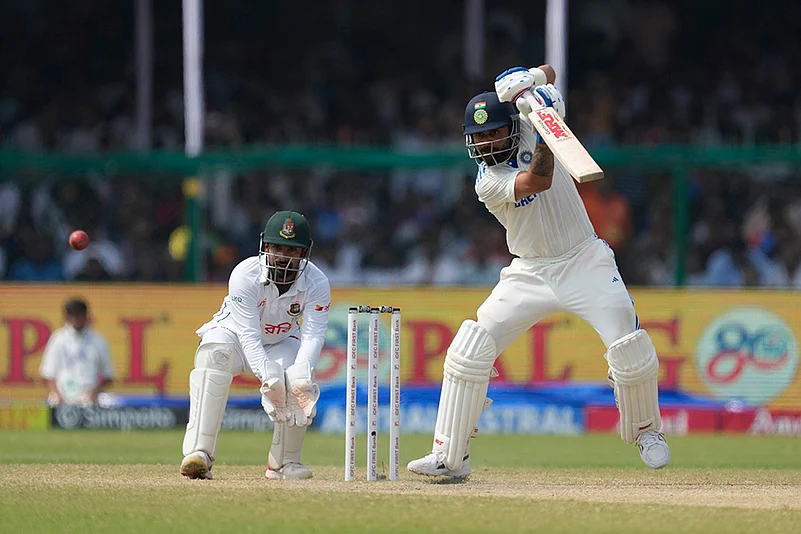 India vs Bangladesh Cricket 2nd test day 5 - Virat Kohli
