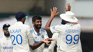 AP : Jasprit Bumrah was instrumental in India's win, taking six wickets at crucial stages of the second Test against Bangladesh in Kanpur.
