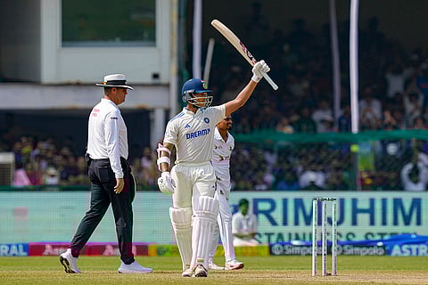 IND vs BAN, 2nd Test: India’s Yashasvi Jaiswal celebrates his half century