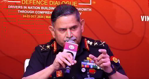 Chief of Army Staff Gen Upendra Dwivedi  - X/PTI