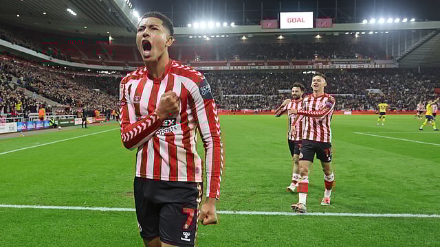 Sunderland 2-0 Derby County: Jobe's Stunning Goal Lifts Team To Top Of EFL Championship Table