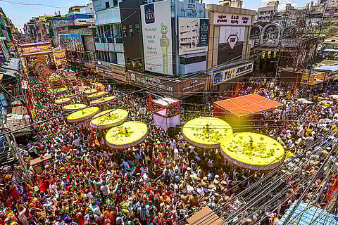 Tirupati Thirukudai procession