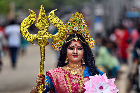 Mahalaya in Tripura