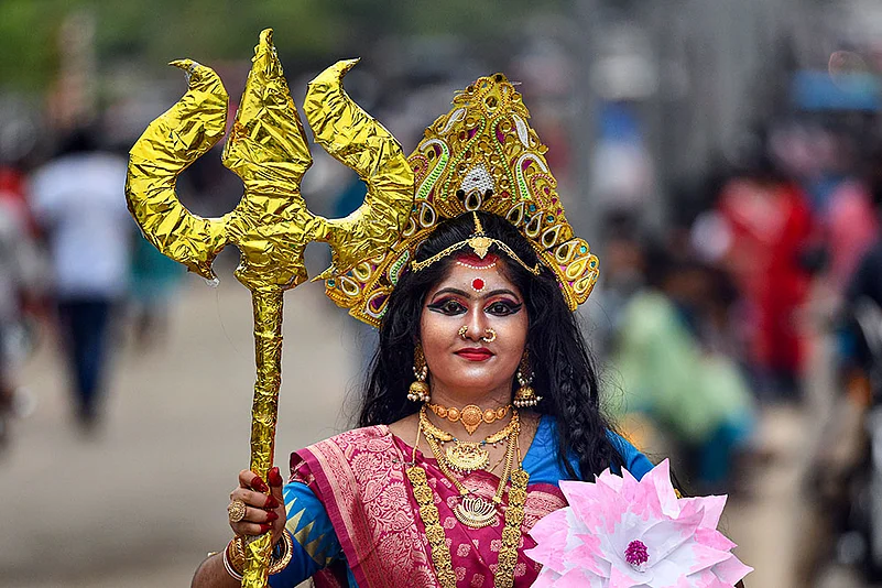 Mahalaya in Tripura