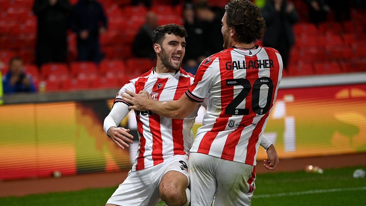 Four-goal Stoke star Tom Cannon - null