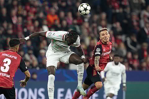 Champions League soccer match