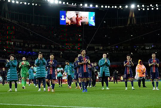 Champions League: Havertz, Saka Help Arsenal Blank Paris Saint-Germain 2-0 - In Pics