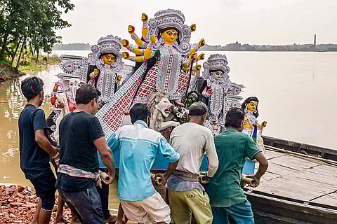 Durga Puja in Nadia