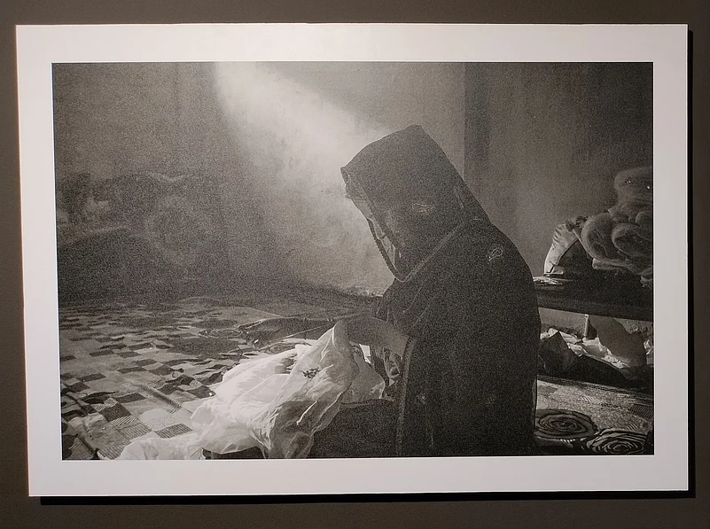 Picture from Fatima Juneds photo exhibition Taaron Ke Darmeyan