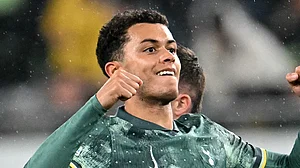 Tottenham goalscorer Brennan Johnson