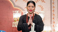 Photo: PTI/Kunal Patil : Mary Kom.