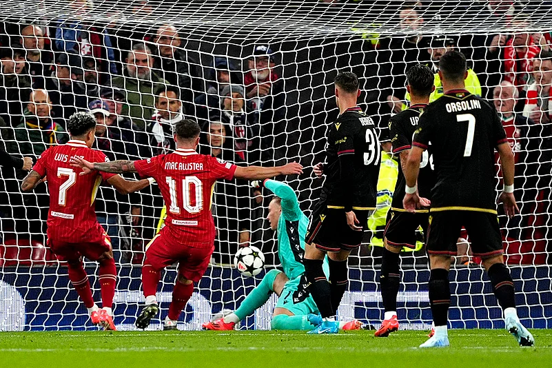 UEFA Champions League 2024-25, Liverpool vs Bologna photo gallery_Alexis Mac Allister