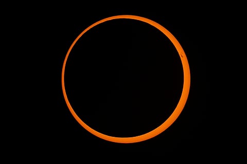 Chile Solar Eclipse 2024: The moon moves across the sun