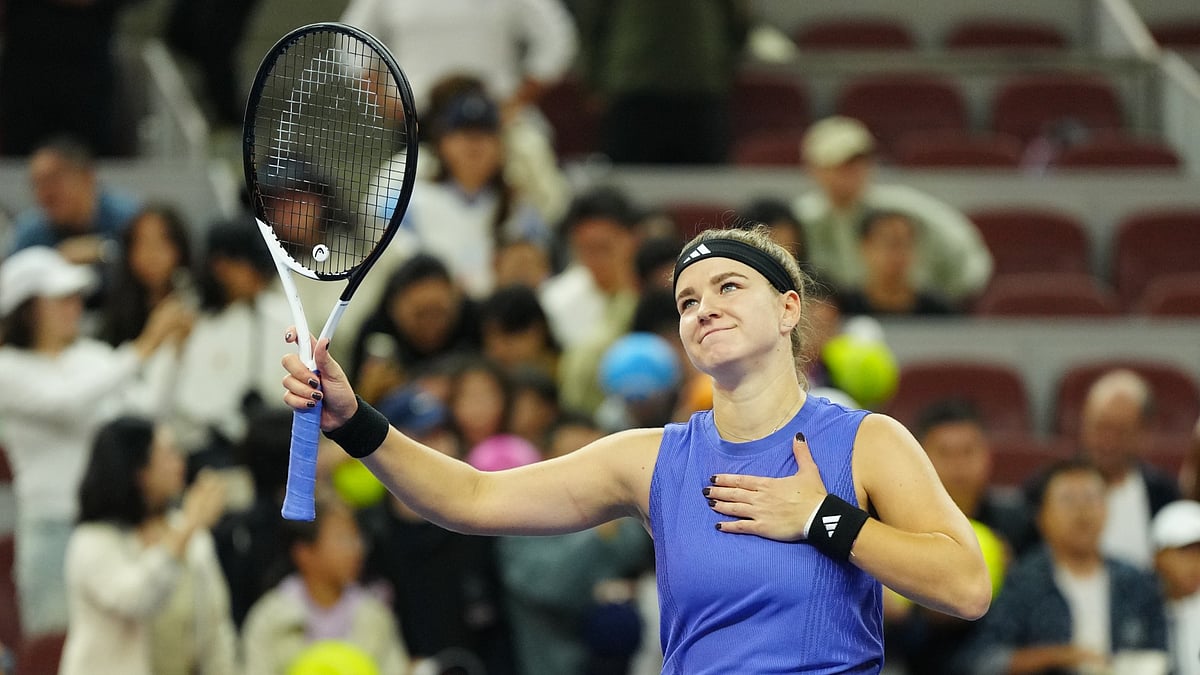 Karolina Muchova is into the China Open semi-finals. - null