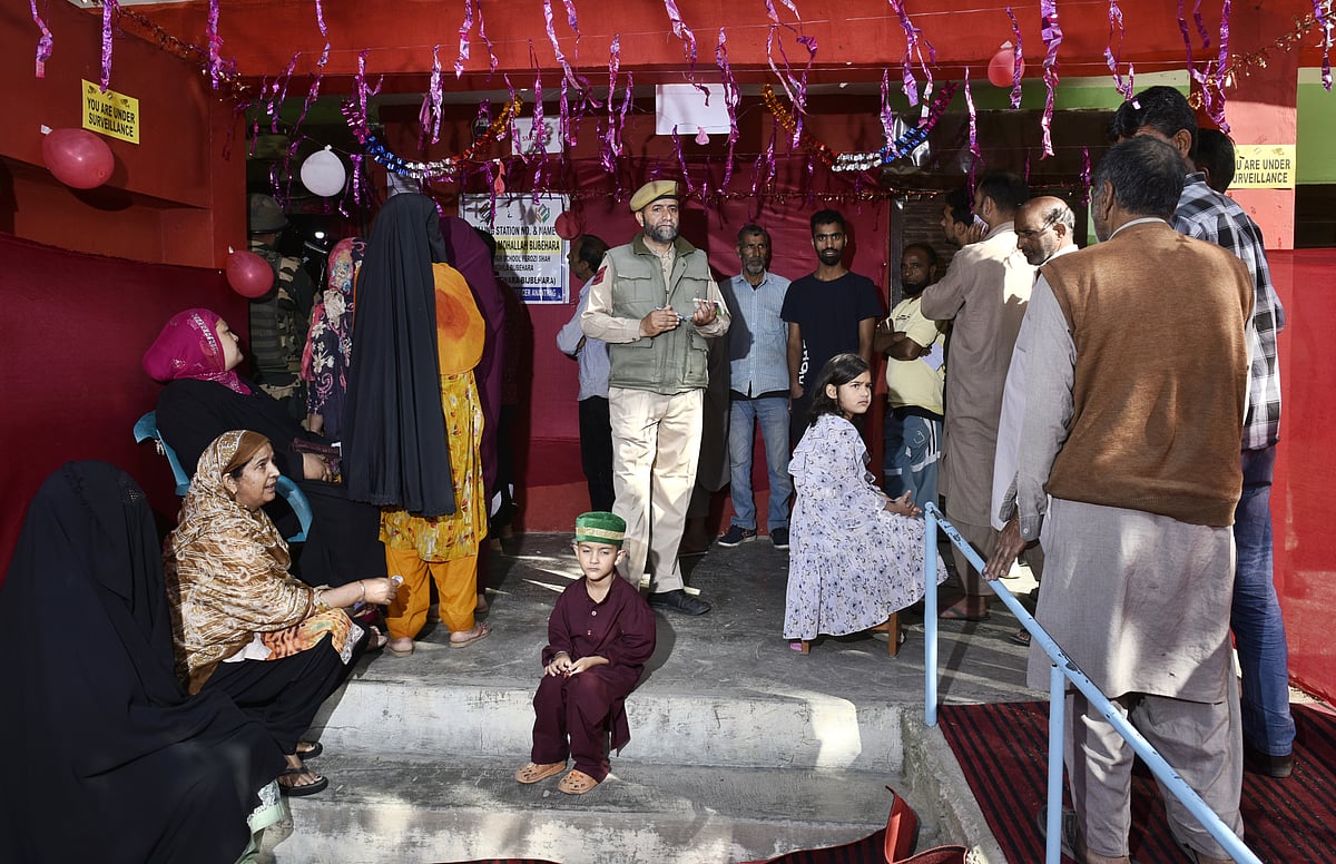 Picture by Yasir Iqbal : Assembly Elections in J&K